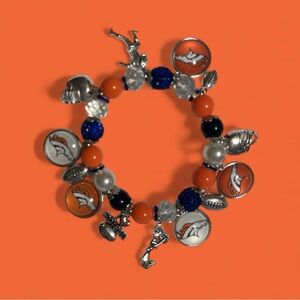 NFL Denver Broncos Charm Bracelet